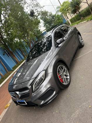 MERCEDES-BENZ GLA 45 AMG 2.0 16V TURBO GASOLINA 4P AUTOMÁTICO MERCEDES-BENZ GLA 45 AMG 2.0 16V TURBO GASOLINA 4P AUTOMÁTICO